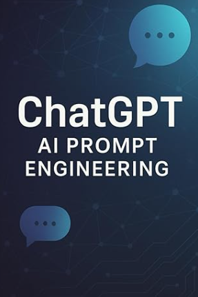 ChatGPT: AI Prompt Engineering book cover – Learn ChatGPT prompt engineering, AI productivity, and generative AI skills for beginners